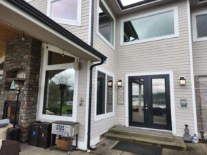 20220328_115328 Residential window tint installation showing heat and glare reduction benefits.