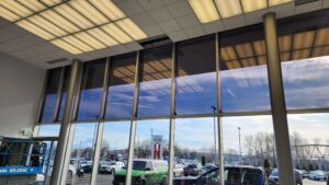20230202_130753 Commercial window tinting service for business properties.