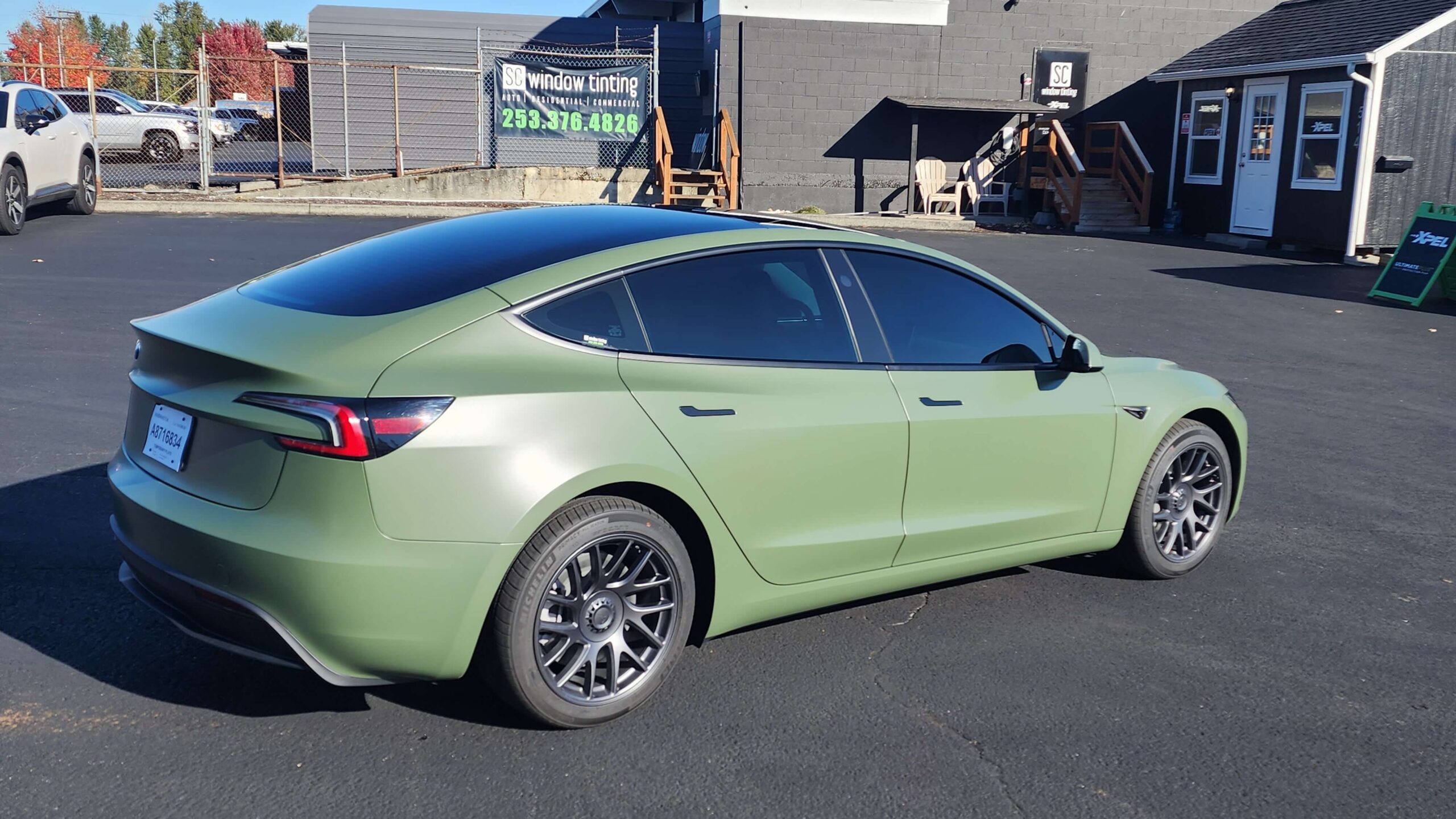 car with window tint law